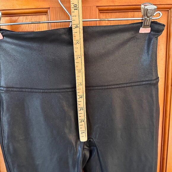 Spanx Faux Leather Leggings - Black, Medium - Picture 8 of 11